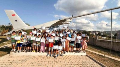 Samsun Canik Özdemir Bayraktar Keşif Kampüsü’nde düzenlenen yaz okulunda 13