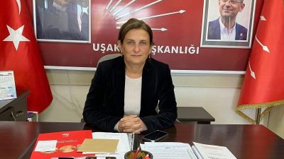CHP Uşak İl Başkanı Sevinç Yazgan, Kadın Kolları İl Başkanı