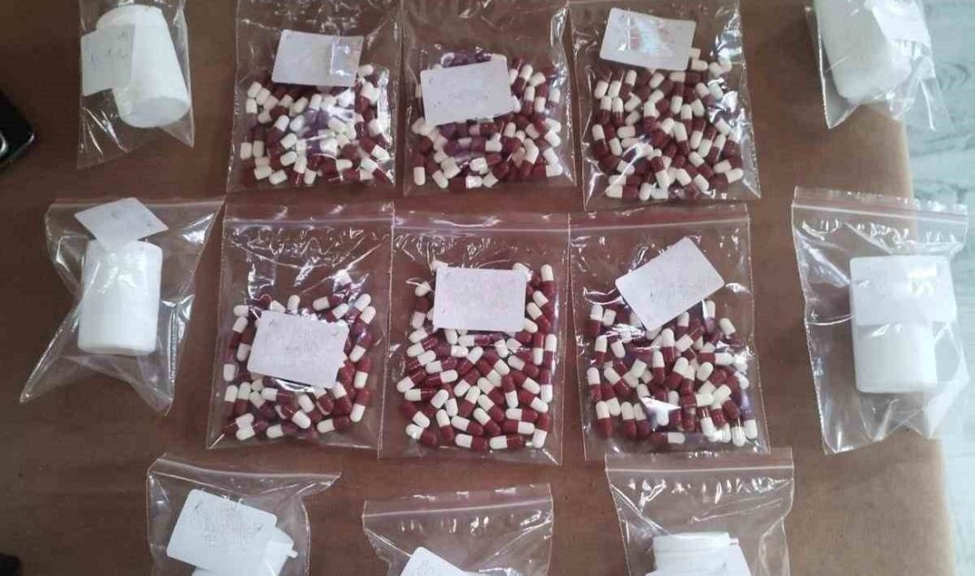 Cips paketinden uyuşturucu çıktı, silahlar ele geçirildi Samsun’da polis operasyonunda, cips paketine gizlenmiş 492 sentetik ecza hap
