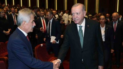 Cumhurbaşkanı Recep Tayyip Erdoğan, “Tüm gayemiz, ecdattan tevarüs ettiğimiz emsalsiz