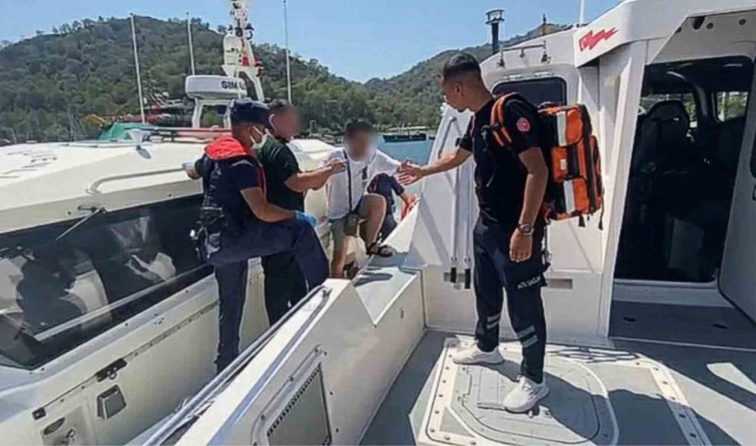 Dalaman açıklarında gezi teknesinde rahatsızlanan vatandaşa tıbbi tahliye Muğla’nın Dalaman ilçesi açıklarında seyreden gezi teknesinde rahatsızlanan vatandaş Sahil