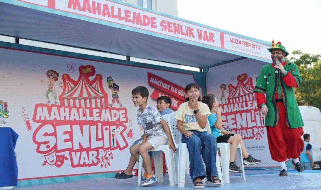 Darıca Belediyesi tarafından düzenlenen “Mahallemde Şenlik Var” etkinliğiyle, yaz boyunca