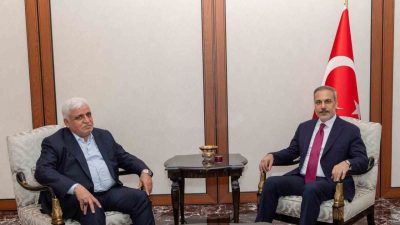 Dışişleri Bakanı Hakan Fidan, Haşdi Şabi Komisyonu Başkanı Falih el-Feyyad