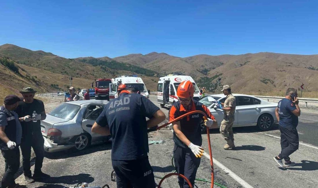 Erzincan-Sivas karayolunda meydana gelen trafik kazasında 3 kişi hayatını kaybederken,