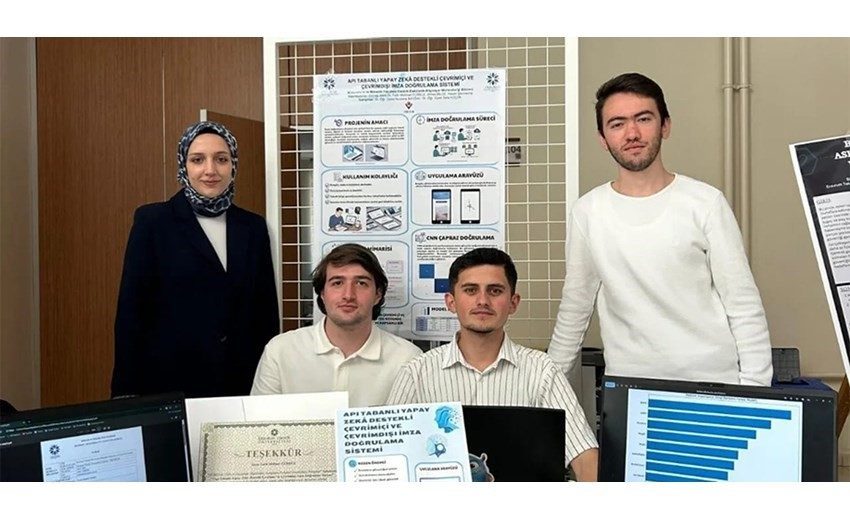 ETÜ öğrencilerinin yapay zeka projesine destek ETÜ’lü öğrencilerin “Geliştirdiği Yapay Zekâ Destekli İmza Doğrulama” Projesi TÜBİTAK