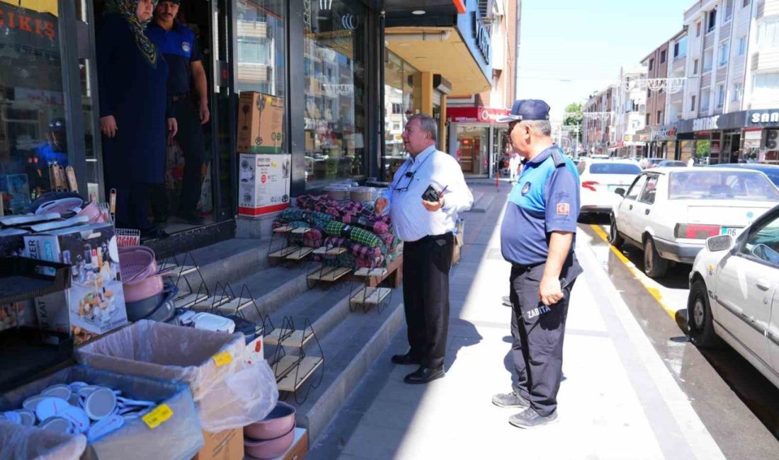 Gölbaşı Belediyesi Zabıta Müdürlüğü ekipleri, vatandaşların güvenli ve rahat bir