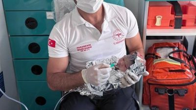 Şanlıurfa’nın Haliliye ilçesine bağlı Selahattin Eyyübi Mahallesinden alınan hamile bir