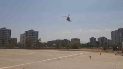 Diyarbakır’ın Çüngüş ilçesinde bir kişinin havuza düşmesi sonucunda sol uyluk