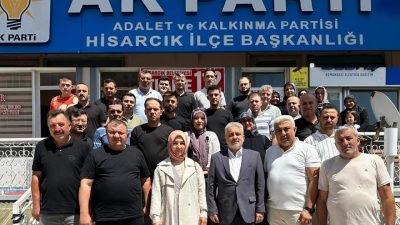 Hisarcık AK Parti İlçe Teşkilatında “Türkiye Yüzyılı Buluşmaları” çerçevesinde AK