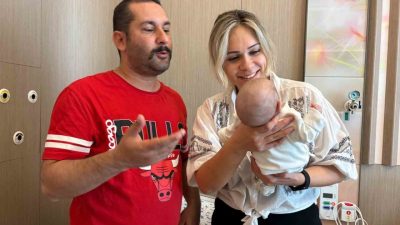 İzmir’de, 28 haftalıkken 540 gram olarak dünyaya gelen ve doğumun