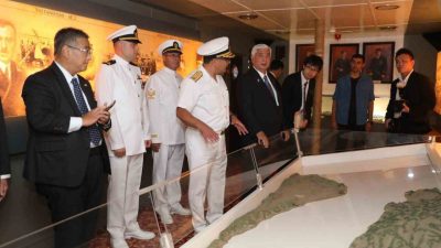 Milli Savunma Bakanı Yaşar Güler’in davetlisi olarak Türkiye’ye gelen Japonya