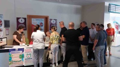 Eskişehir İl Sağlık Müdürü Doç. Dr. Yaşar Bildirici ve beraberindeki