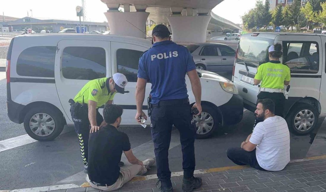 Tekirdağ’ın Kapaklı ilçesinde polis ekipleri, yaralanmalı trafik kazası tatbikatında gerçeğini