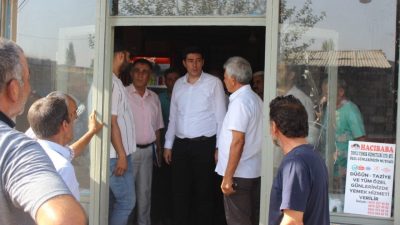 Iğdır’ın Karakoyunlu Kaymakamı Fatih Erdoğan, köy ziyaretleri kapsamında Aşağıalican ve