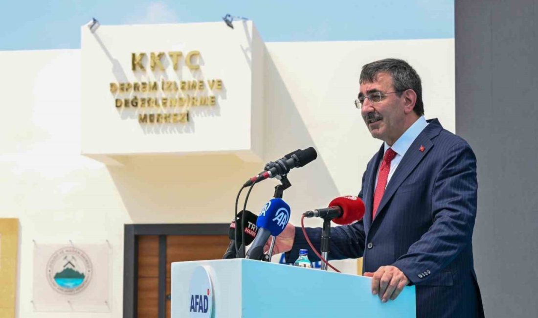 Cumhurbaşkanı Yardımcısı Cevdet Yılmaz, Cumhurbaşkanı Yardımcılığı ile İçişleri Bakanlığı Afet