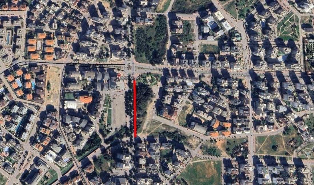 Konyaaltı’nda yol trafiğe kapanıyor Antalya Büyükşehir Belediyesi, Konyaaltı ilçesi Uncalı Mahallesi, Uncalı Cadddesi üzerinde