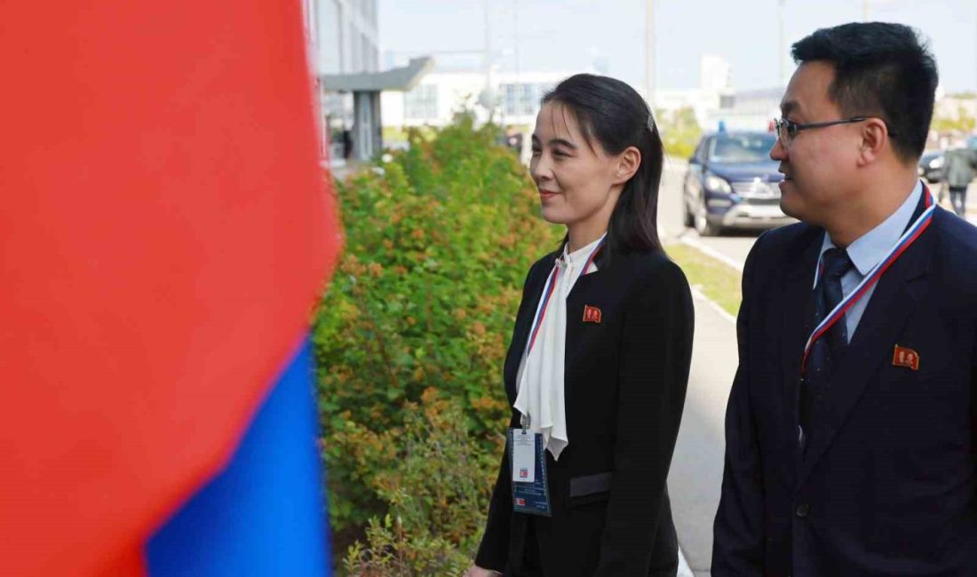 Kuzey Kore lideri Kim Jong-un’un kız kardeşi Kim Yo-Jong, Güney