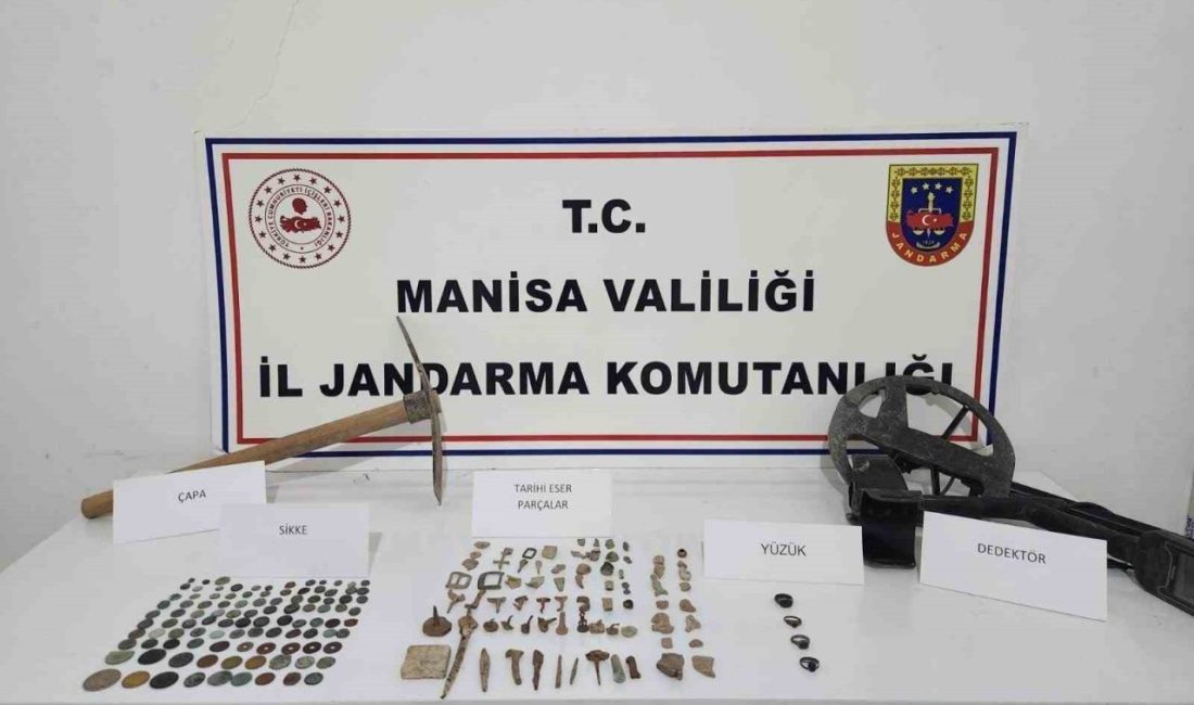 MANİSA (İHA) – Manisa’nın Yunusemre ilçesinde jandarma ekiplerince düzenlenen operasyonda,