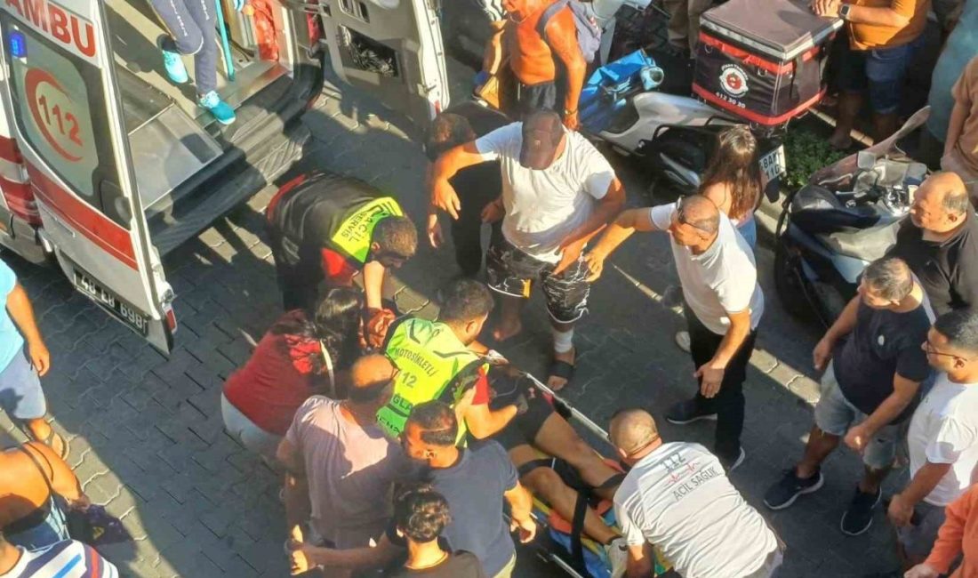 Muğla’nın Marmaris ilçesinde çıkan kavgada bir genç ağır yaralandı. Olay,