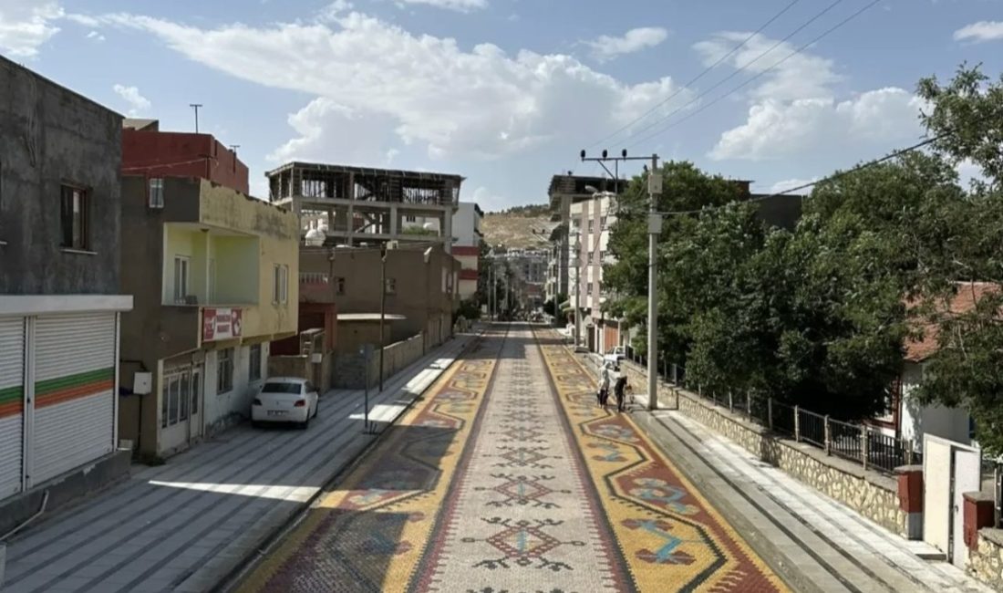 Mazıdağı Belediyesi halı desenli yola 11 milyon 368 bin TL harcadı, vatandaşlar tepki gösterdi Mardin’in Mazıdağı Belediyesi ilçe merkezinde bulunan Çiğdem Caddesi’ne 11 milyon