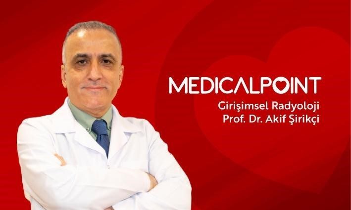 Medical Point Gaziantep Hastanesi’nde görev yapan girişimsel radyoloji uzmanı Prof.
