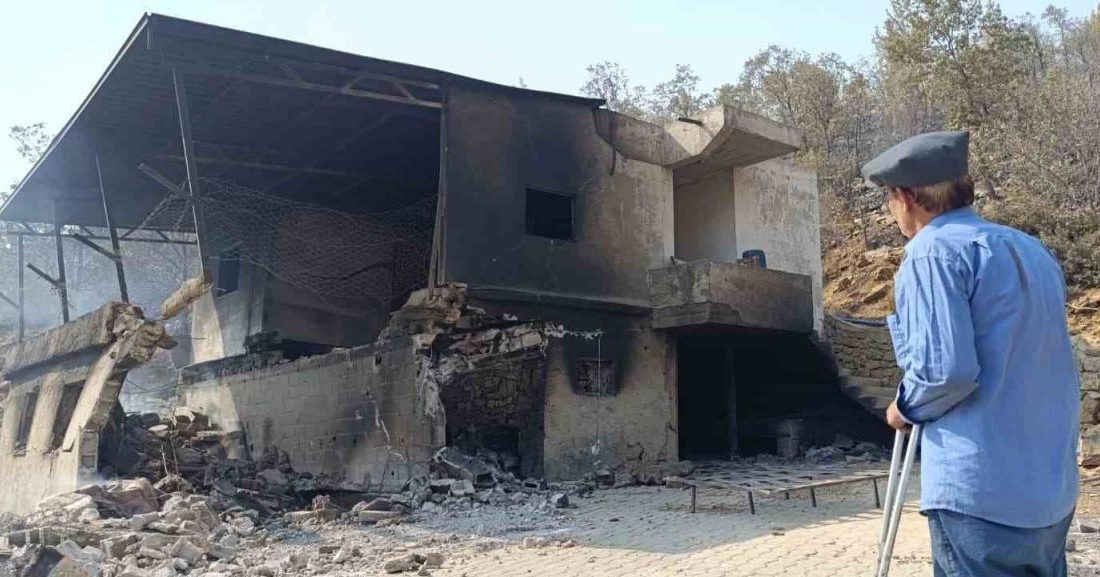 Mersin Valiliği, Silifke ve Anamur ilçelerindeki orman yangınlarının büyük ölçüde