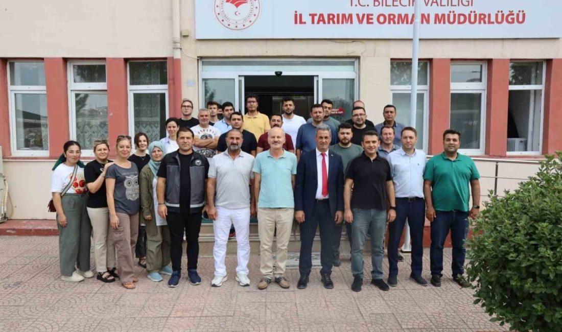 Necmettin Yoldaş 6 yıllık görevin ardından kurumlarla vedalaştı Bilecik İl Tarım ve Orman Müdürü olarak 27 Şubat 2018