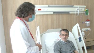 Çocuklukta yakalandığı zatürre sonrası KOAH teşhisi konulan İzzet Armutçu (55),