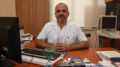 Denizli’de 39 yaşındaki hastanın yuttuğu pil, yapılan operasyonla midesinden çıkartıldı.