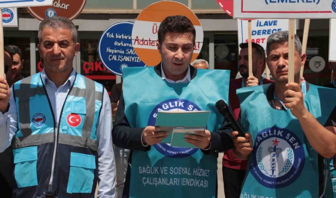 Sağlık-Sen Şırnak Şubesi, zam teklifi bekliyor Sağlık-Sen Şırnak Şube Başkanlığı, 8. Dönem Toplu Sözleşme görüşmelerinde hükümet