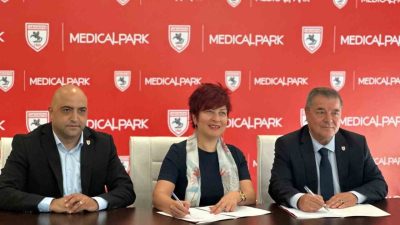 Samsunspor Kadın Voleybol Takımı ve Medical Park arasında sağlık sponsorluğu