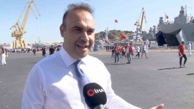 İstanbul’da düzenlenen TEKNOFEST Mavi Vatan’ı gezen Sanayi ve Teknoloji Bakanı