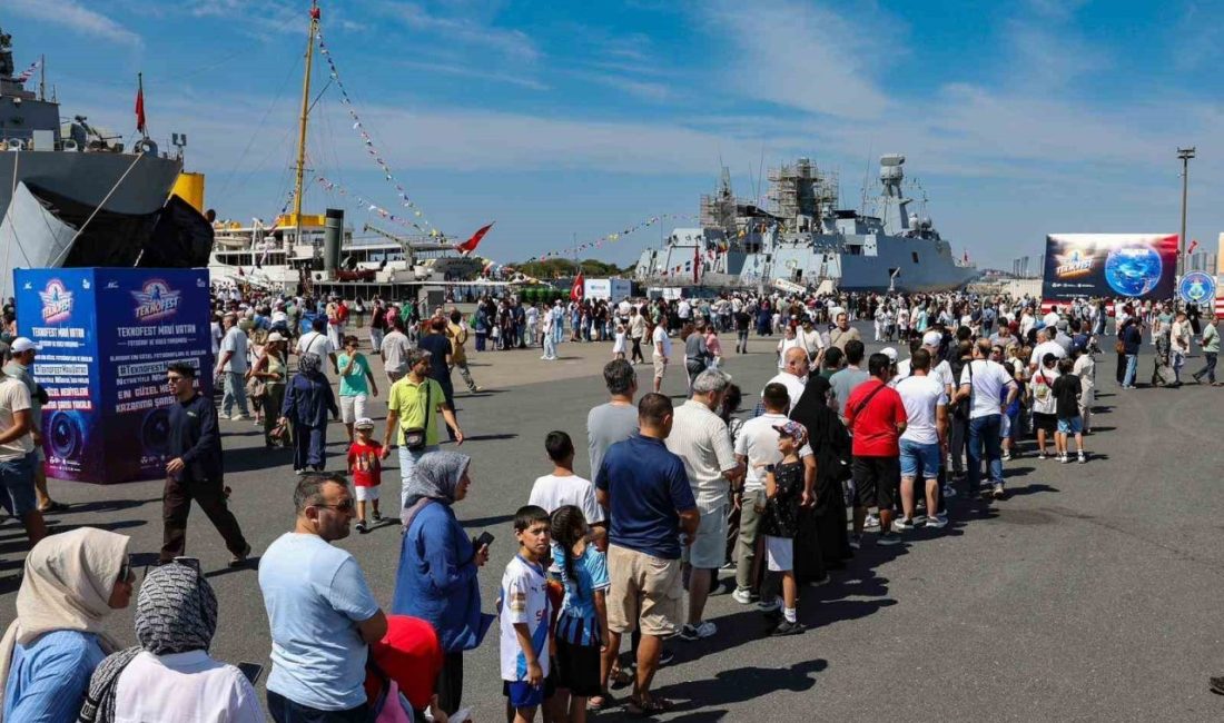İstanbul Tersanesi Komutanlığı’nda düzenlenen TEKNOFEST Mavi Vatan sona erdi. Etkinliğin