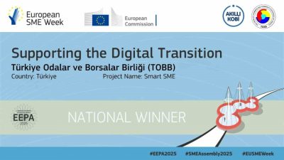 Türkiye Odalar ve Borsalar Birliği’nin (TOBB) Dijital Dönüşüm Platformu “Akıllı