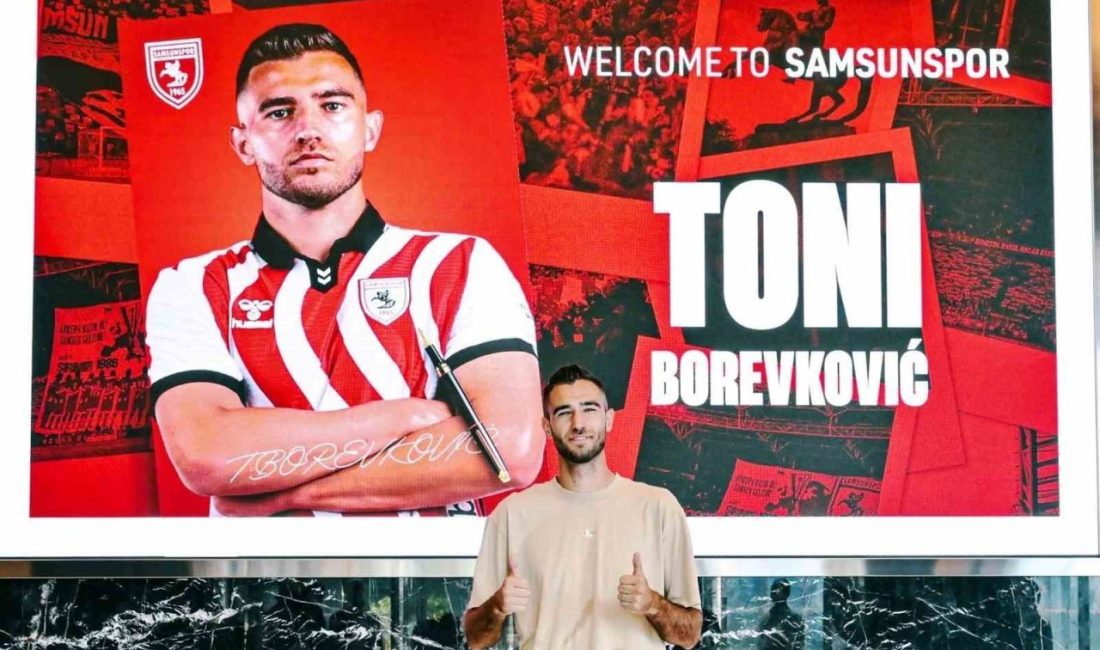 Toni Borevkovic, Samsunspor’da SAMSUN (İHA) – Samsunspor, Hırvat stoper Toni Borevkovic ile 3+1