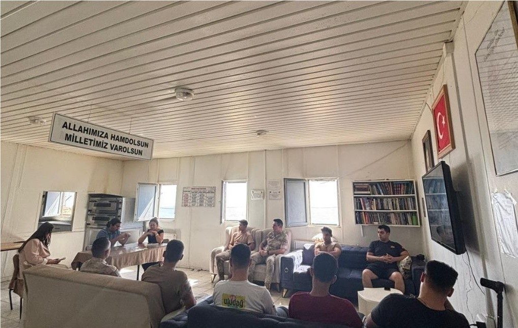 Tunceli İl Sağlık Müdürlüğü tarafından Kale Karakol Komutanlığında üreme sağlığı