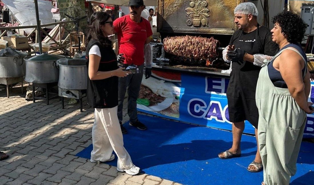 Uşak’ın Ulubey ilçesinde düzenlenen festival alanında yapılan gıda denetimlerinde, halk