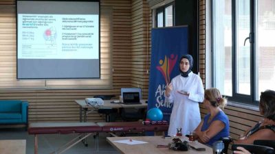 Kocaeli’de kadınlara yönelik diz sağlığının korunması ve tedavi yöntemleri hakkında