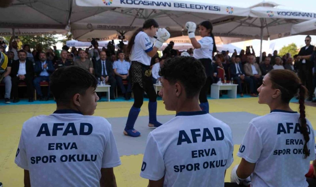 Kayseri Valiliği’nin koordinasyon ve destekleriyle hayata geçirilen AFAD Erva Spor
