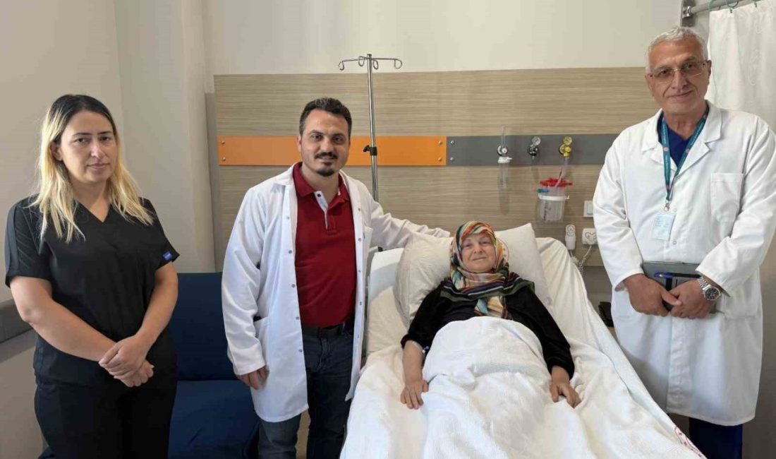 Yalova Eğitim ve Araştırma Hastanesi’nde ilk kez beyin anevrizması kapalı