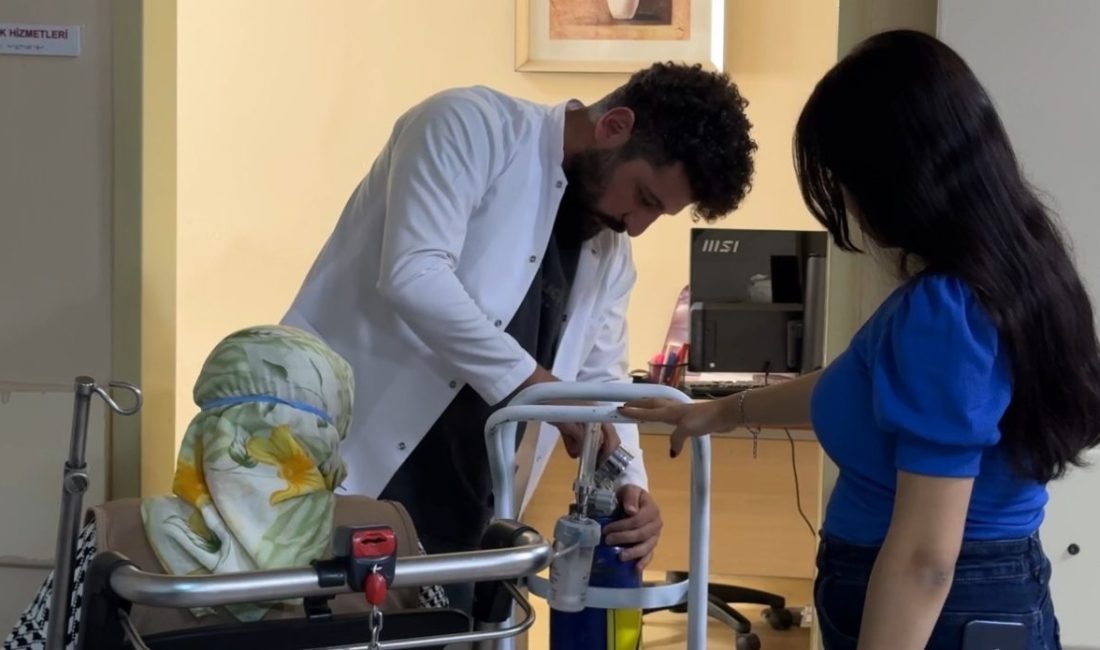 Yüksekova Devlet Hastanesi Evde Sağlık Hizmetleri Birimi aracılığıyla ilçe merkezi