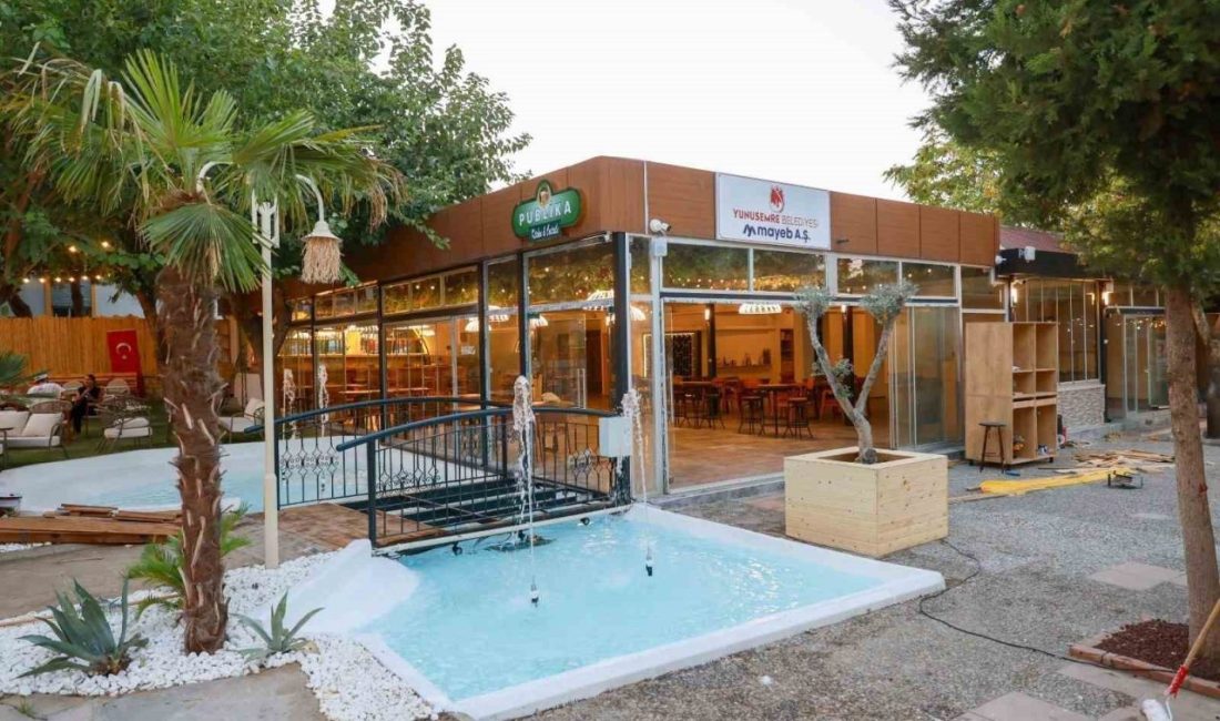 Yunusemre Belediyesi şirketlerinden MAYEB AŞ, yeni bir sosyal tesis açıyor.