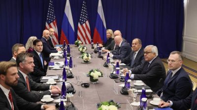 ABD Dışişleri Bakanı Marco Rubio ile Rusya Dışişleri Bakanı Sergey