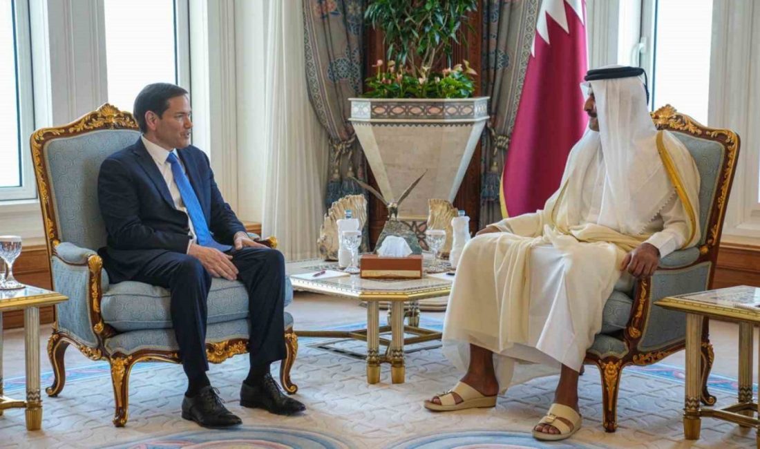 ABD Dışişleri Bakanı Marco Rubio, İsrail saldırısının ardından Doha’ya yaptığı