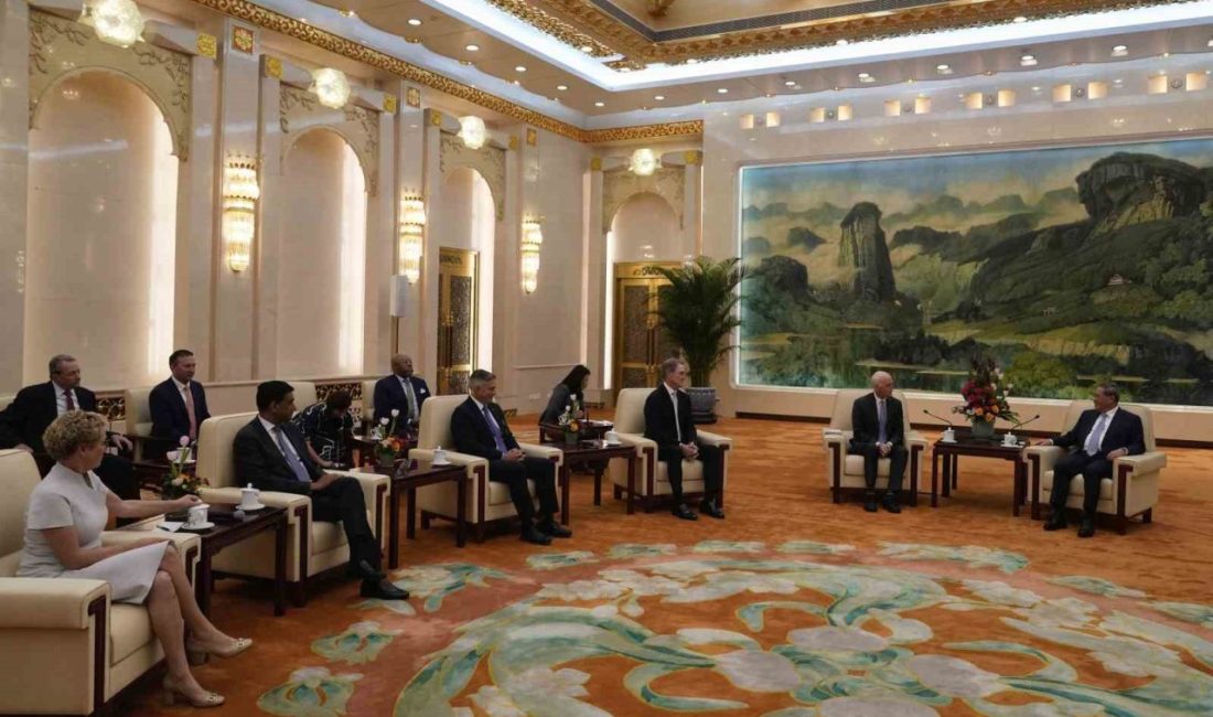 ABD Temsilciler Meclisi üyeleri, 2019 yılından bu yana Çin’e ilk