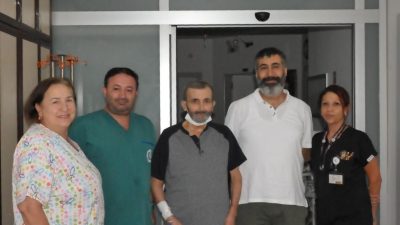Aydın’ın Didim ilçesinde yaşayan 61 yaşındaki Hüseyin Bidan, ADÜ Hastanesi