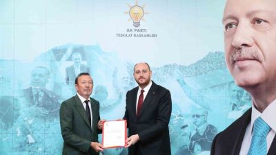 Eskişehir’de AK Parti Beylikova İlçe Başkanlığı’na Ersin Kaya’nın atandığı açıklandı.