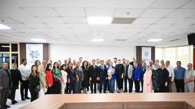 AK Parti Kuşadası İlçe Başkanı Fatih Sarıgöz ve yönetim kurulu