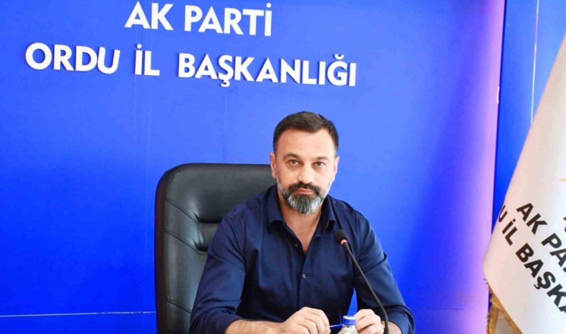 AK Parti Ordu İl Başkanı Selman Altaş görevinden istifa etti.