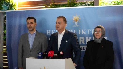 AK Parti Sözcüsü Ömer Çelik, CHP’ye tepki göstererek, “Eleştiriniz varsa